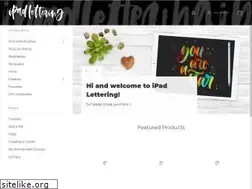 Sites similar to ipadlettering.com