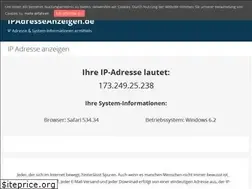 Sites similar to ipadresseanzeigen.de