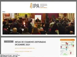 Sites similar to ipamardelplata.edu.ar