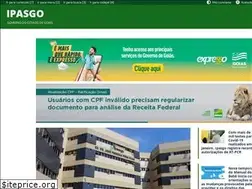 Sites similar to ipasgo.go.gov.br