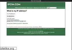 Sites similar to ipcim.com