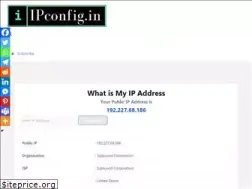 Sites similar to ipconfig.in