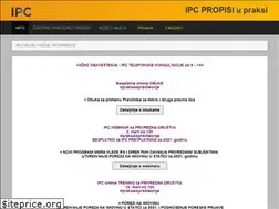 Sites similar to ipcpropisi.rs