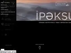 Sites similar to ipeksu.az