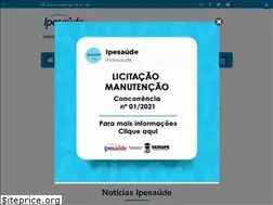 Sites similar to ipesaude.se.gov.br