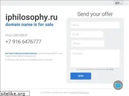 Sites similar to iphilosophy.ru