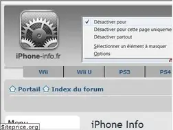 Sites similar to iphone-info.fr