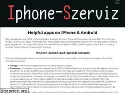 Sites similar to iphone-szerviz.net
