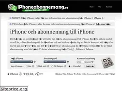 Sites similar to iphoneabonnemang.se
