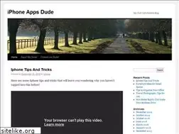Sites similar to iphoneappsdude.com