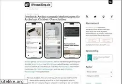 Sites similar to iphoneblog.de