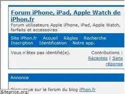 Sites similar to iphonefr.com