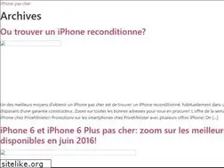 Sites similar to iphonepascher.com