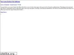 Sites similar to iphonestuff.org