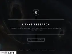 Sites similar to iphysresearch.github.io