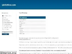 Sites similar to ipinfonow.com