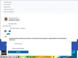 Sites similar to ipirangadonorte.mt.gov.br
