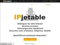 Sites similar to ipjetable.com
