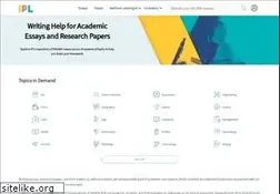 Sites similar to ipl.org