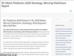 Sites similar to iplprediction2020.in