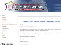 Sites similar to iplsummerschool.com