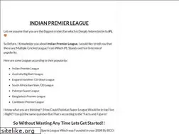Sites similar to iplwiki.com