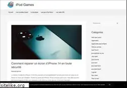 Sites similar to ipodgames.fr