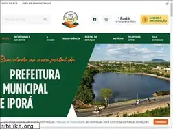 Sites similar to ipora.go.gov.br