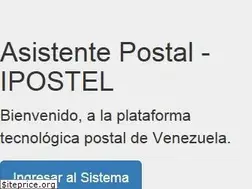 Sites similar to ipostel.gob.ve