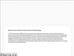 Sites similar to ippp.dur.ac.uk
