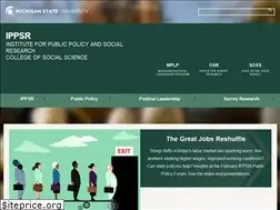 Sites similar to ippsr.msu.edu
