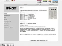 Sites similar to iprax.de