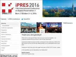 Sites similar to ipres2016.ch