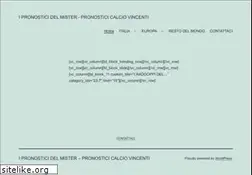 Sites similar to ipronosticidelmister.it