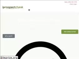 Sites similar to iprospectcheck.com