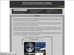 Sites similar to ips-innovations.com