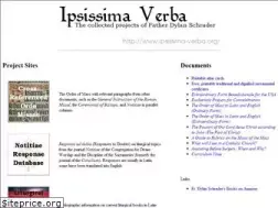 Sites similar to ipsissima-verba.org