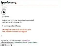 Sites similar to ipsofactory.it