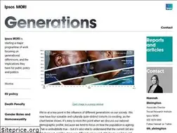 Sites similar to ipsos-mori-generations.com