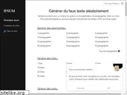 Sites similar to ipsum.one