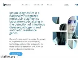 Sites similar to ipsumdiagnostics.com