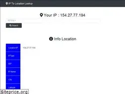 Sites similar to iptolocationlookup.com