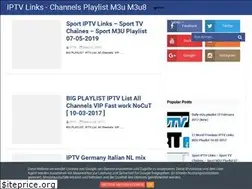 Sites similar to iptv-m3ulinks.blogspot.com
