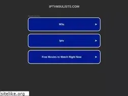 Sites similar to iptvm3ulists.com