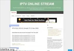 Sites similar to iptvonlinestream.blogspot.com