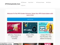 Sites similar to iptvsetupguide.com