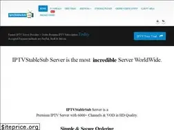 Sites similar to iptvstablesub.com