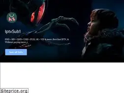 Sites similar to iptvsub1.com