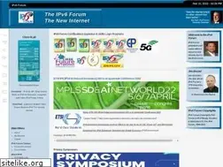 Sites similar to ipv6forum.com