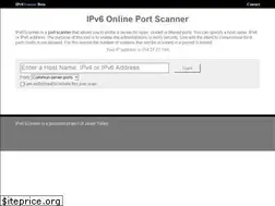 Sites similar to ipv6scanner.com